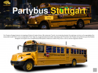 partybus-mieten.de Webseite Vorschau