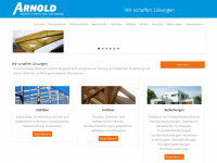 arnold-hallenbau.de Webseite Vorschau