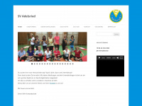 sportverein-adelsried.de Webseite Vorschau