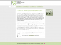 juristische-studiengesellschaft-hannover.de Webseite Vorschau