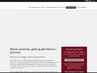 ebk-hus.is Webseite Vorschau