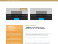 hausschoenbrunn.de Webseite Vorschau