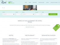 hotel-rossi.de Webseite Vorschau