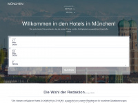 hoteles-munich.com Webseite Vorschau