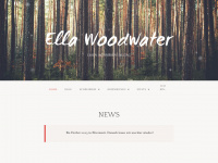 ellawoodwater.com Webseite Vorschau