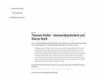 thomas-kistler.ch Webseite Vorschau