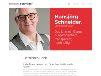 schneider.gl Webseite Vorschau