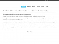 outfaced-dancestudio.de Webseite Vorschau