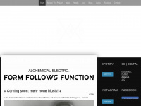 formfollowsfunction-hq.com Webseite Vorschau