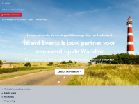 islandevents.nl Webseite Vorschau