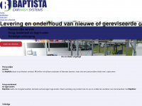 baptista.nl Webseite Vorschau