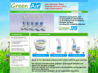 greenair.bio Webseite Vorschau