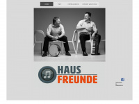 hausfreunde-musik.de Webseite Vorschau