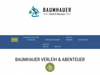 baumhauer-verleih.de Webseite Vorschau