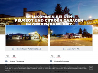 auto-bl.ch Webseite Vorschau