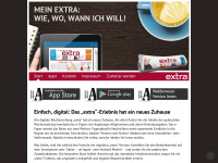 wochenzeitung-extra.de Webseite Vorschau