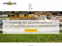 straesslerbauag.ch Webseite Vorschau