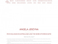 angela-jerzyna.de Webseite Vorschau