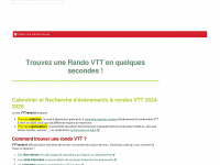 vttrando.fr Webseite Vorschau