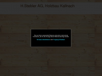 steblerholzbau.ch Webseite Vorschau