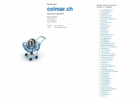 colmar.ch Webseite Vorschau