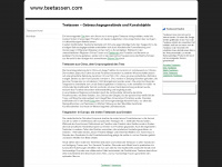 teetassen.com Webseite Vorschau