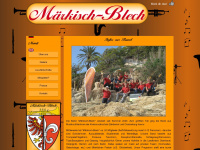 maerkisch-blech.de Webseite Vorschau