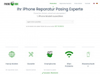 iphone-reparatur-pasing.de Webseite Vorschau