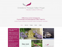 christlichetherapie-fluegel.de Webseite Vorschau