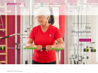physio-thek.com Webseite Vorschau