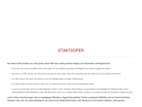 staatsoper.ch Webseite Vorschau