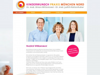 kinderwunschpraxis-muenchen-nord.de Webseite Vorschau