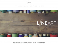 linearttextil.at Webseite Vorschau