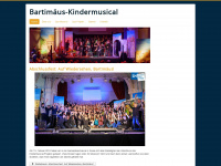 bartimaeus-kindermusical.de Webseite Vorschau