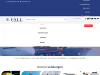 e-fall.at Webseite Vorschau
