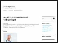 medical-jobs.info Webseite Vorschau