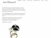 just-diamond.de Webseite Vorschau