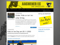 eishockey-ac.de Webseite Vorschau