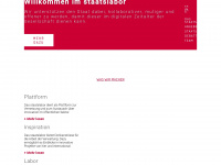 staatslabor.ch Webseite Vorschau