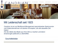 candrian.com Webseite Vorschau