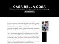 casa-bella-cosa.com Webseite Vorschau