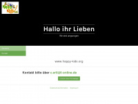 happy-kids-projekt.de Webseite Vorschau