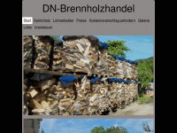 dn-brennholzhandel.de Webseite Vorschau