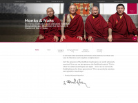 monksandnuns.org Webseite Vorschau