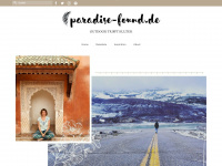 paradise-found.de Webseite Vorschau