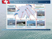 dampferfreunde-schweiz.ch Webseite Vorschau