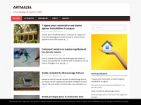 artmazia.fr Webseite Vorschau