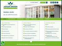 johankroonadministratie.nl Webseite Vorschau