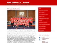 atsv-kelheim-ringen.de Webseite Vorschau