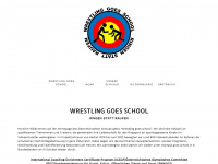 wrestlinggoesschool.com Webseite Vorschau